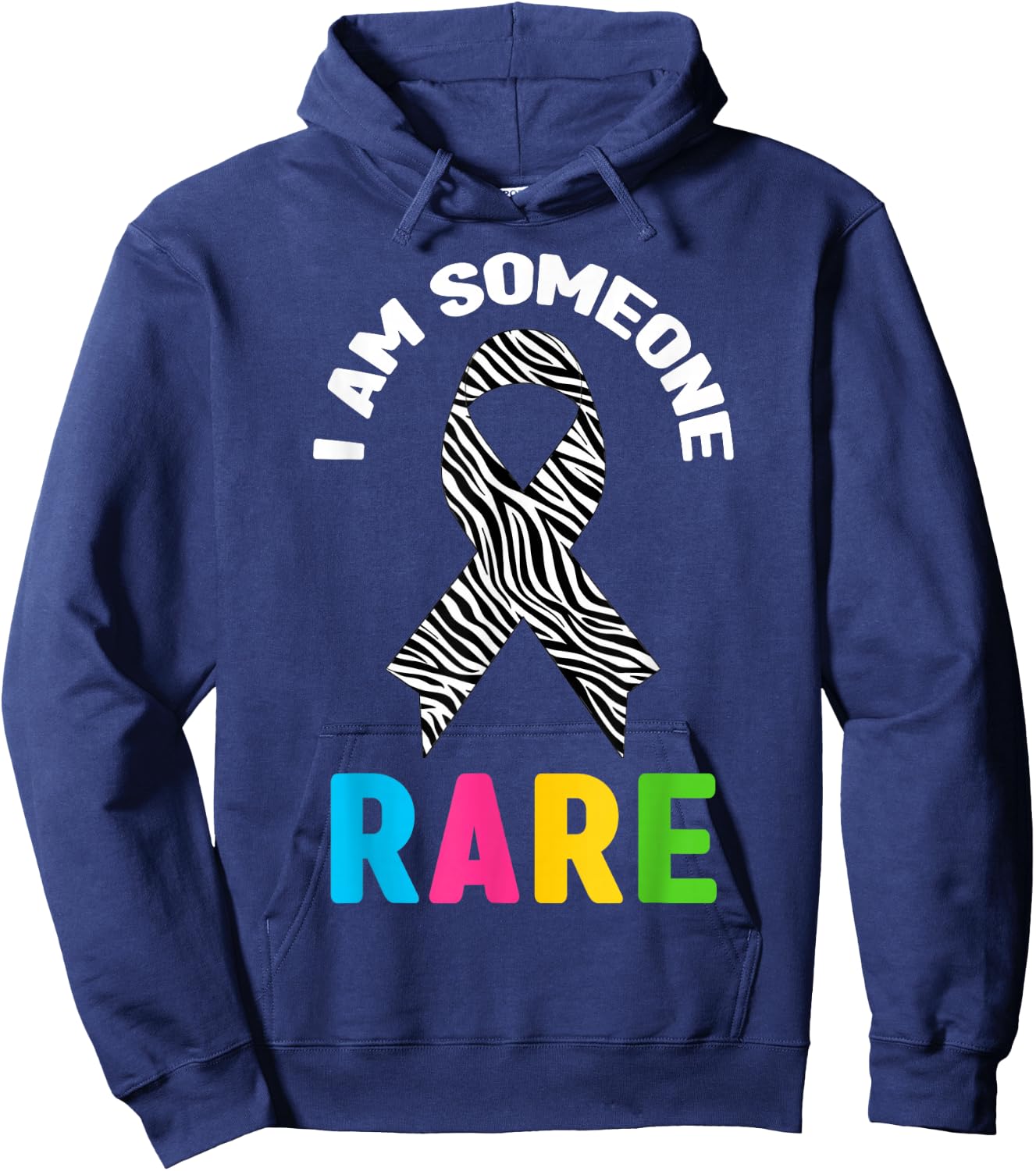 Rare Disease Day 2026 Shirt - I am Rare Disease Awareness Hoodie - Hoodie | Navy