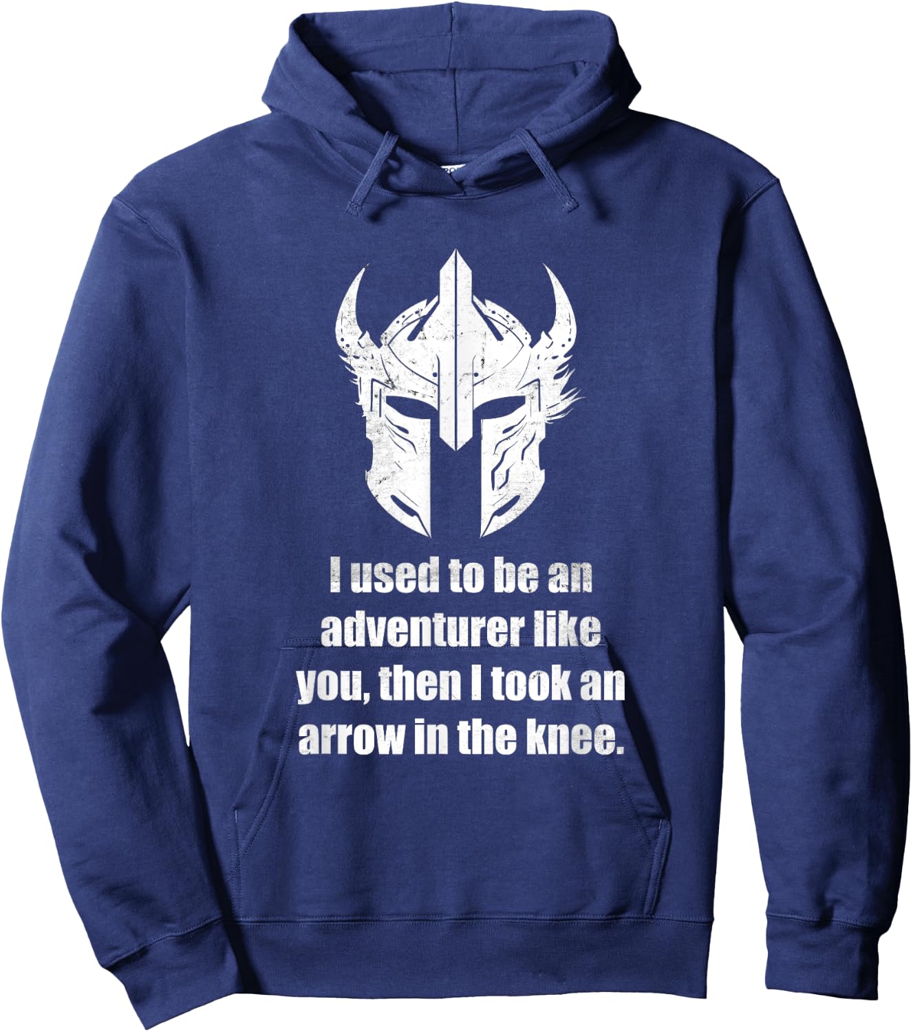 Arrow to the Knee Hoodie - Hoodie | Navy