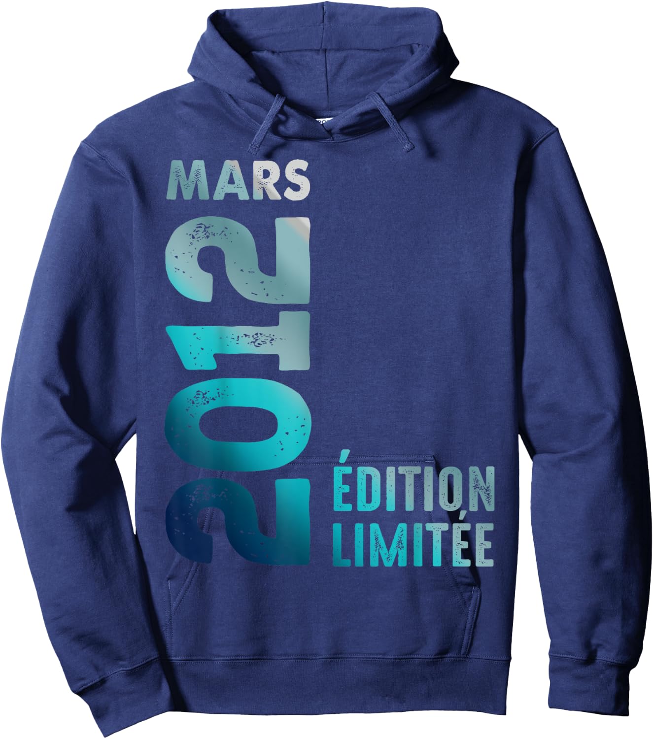 March 2012 Limited Edition March 2012 , Black, S Hoodie - Hoodie | Navy