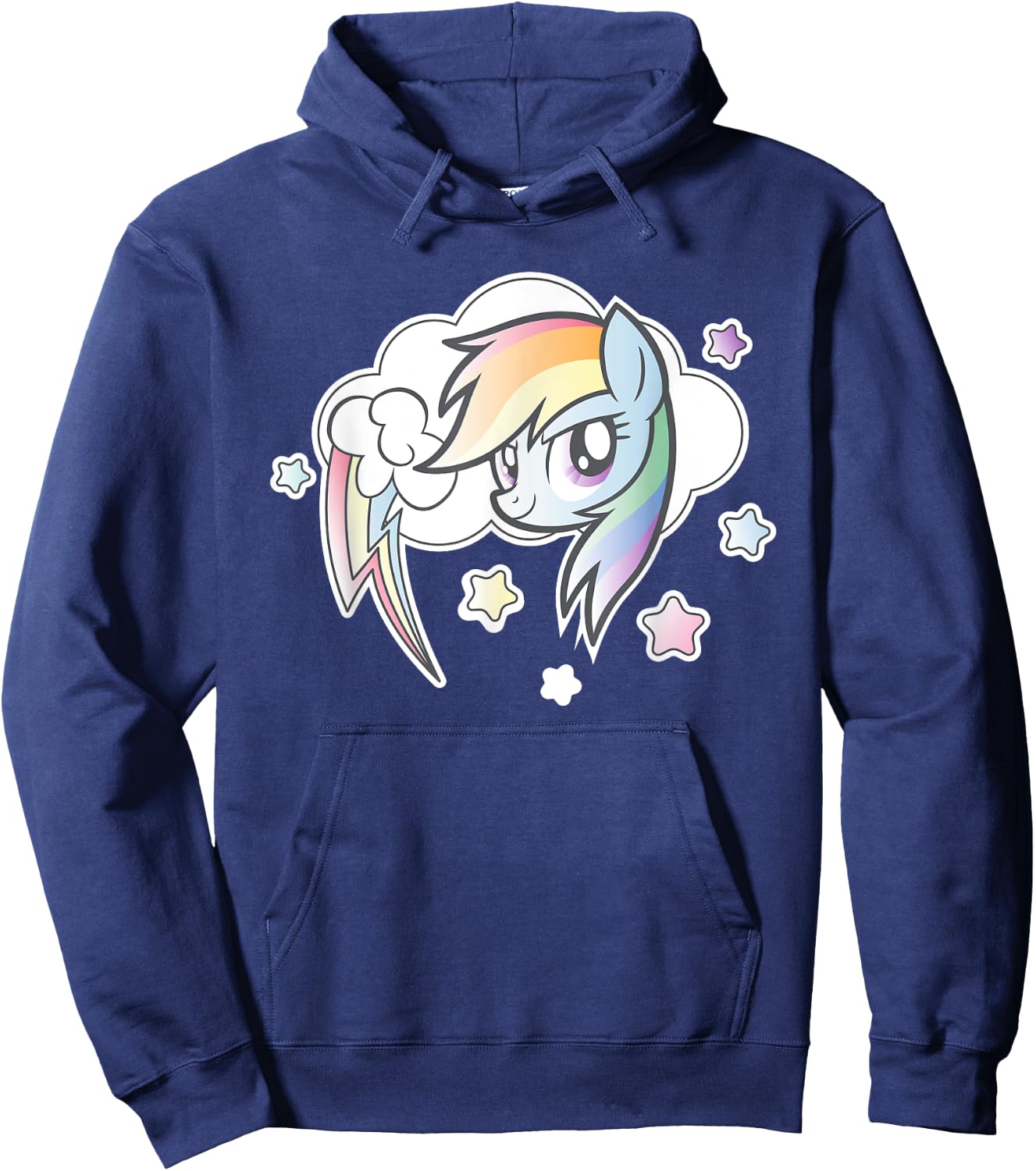 My Little Pony Rainbow Dash Cloud Hoodie - Hoodie | Navy