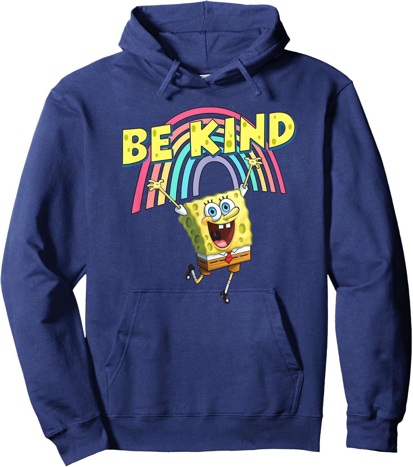 Mademark x SpongeBob SquarePants - Be Kind with Rainbow Hoodie - Hoodie | Navy