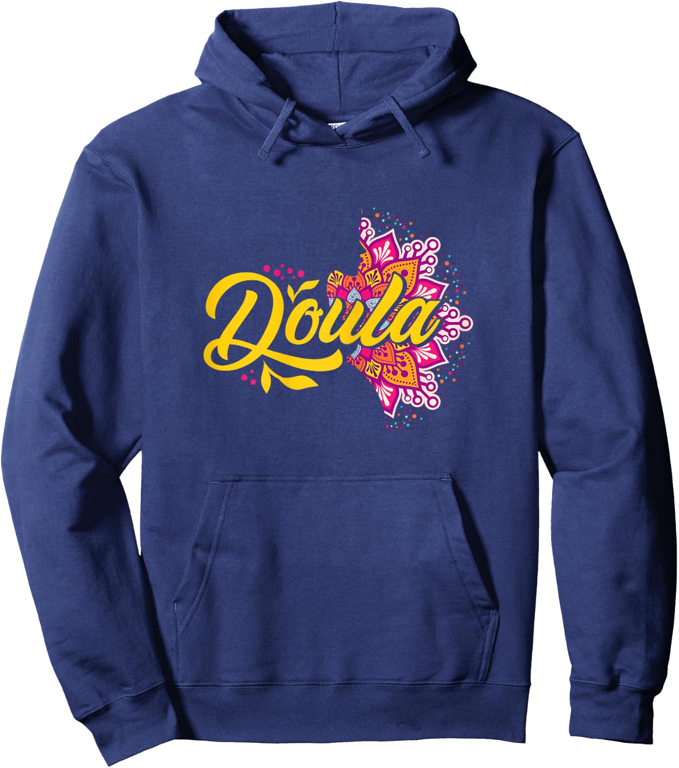 Doula Mandala | Childbirth Pregnancy | Doula Women Hoodie - Hoodie | Navy