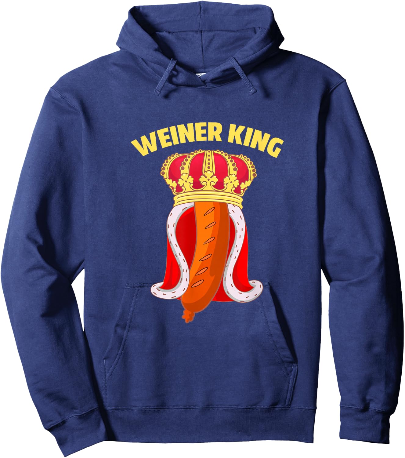 Weiner-King Hoodie - Hoodie | Navy