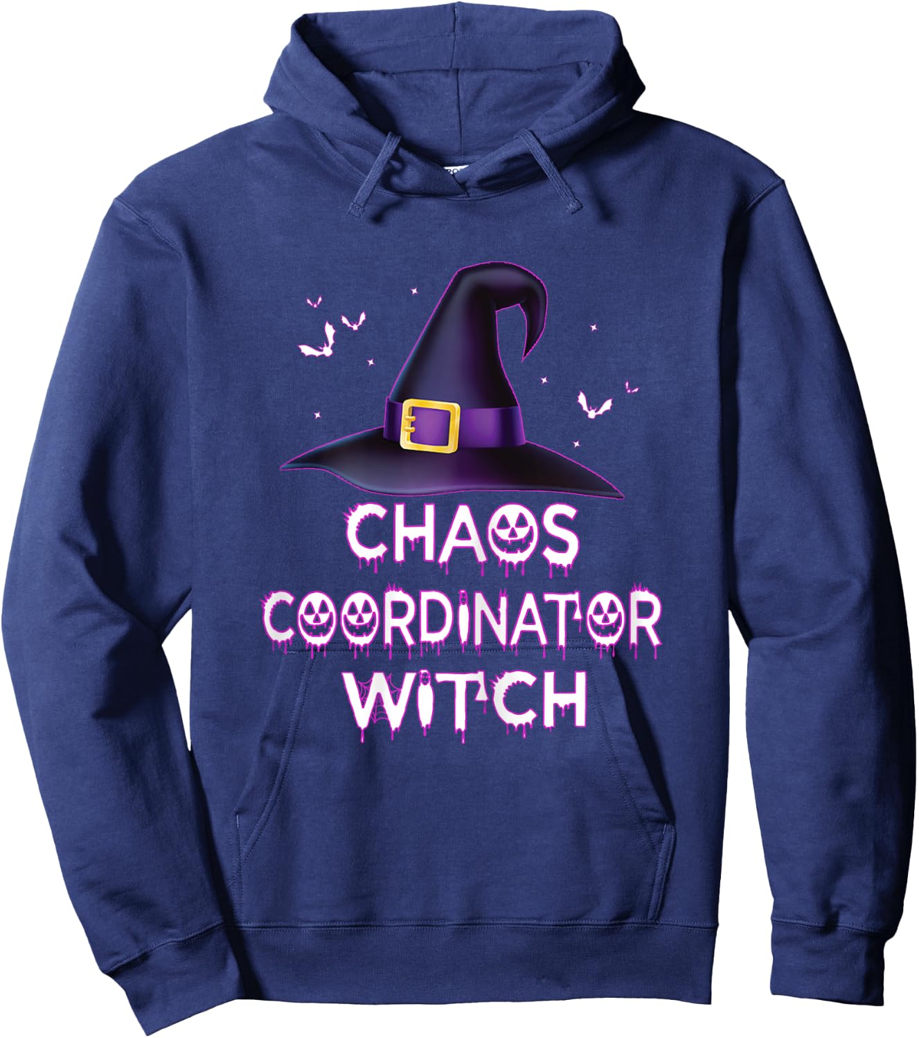 Spooky Chaos Coordinator Witch Halloween Costume 2023 Hoodie - Hoodie | Navy