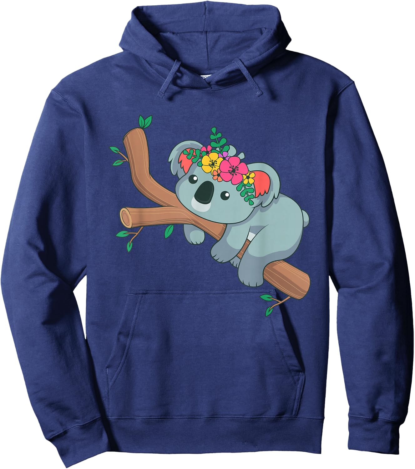 Cute Koala Funny Koalas Australian Bear Enthusiast Outfit Hoodie - Hoodie | Navy