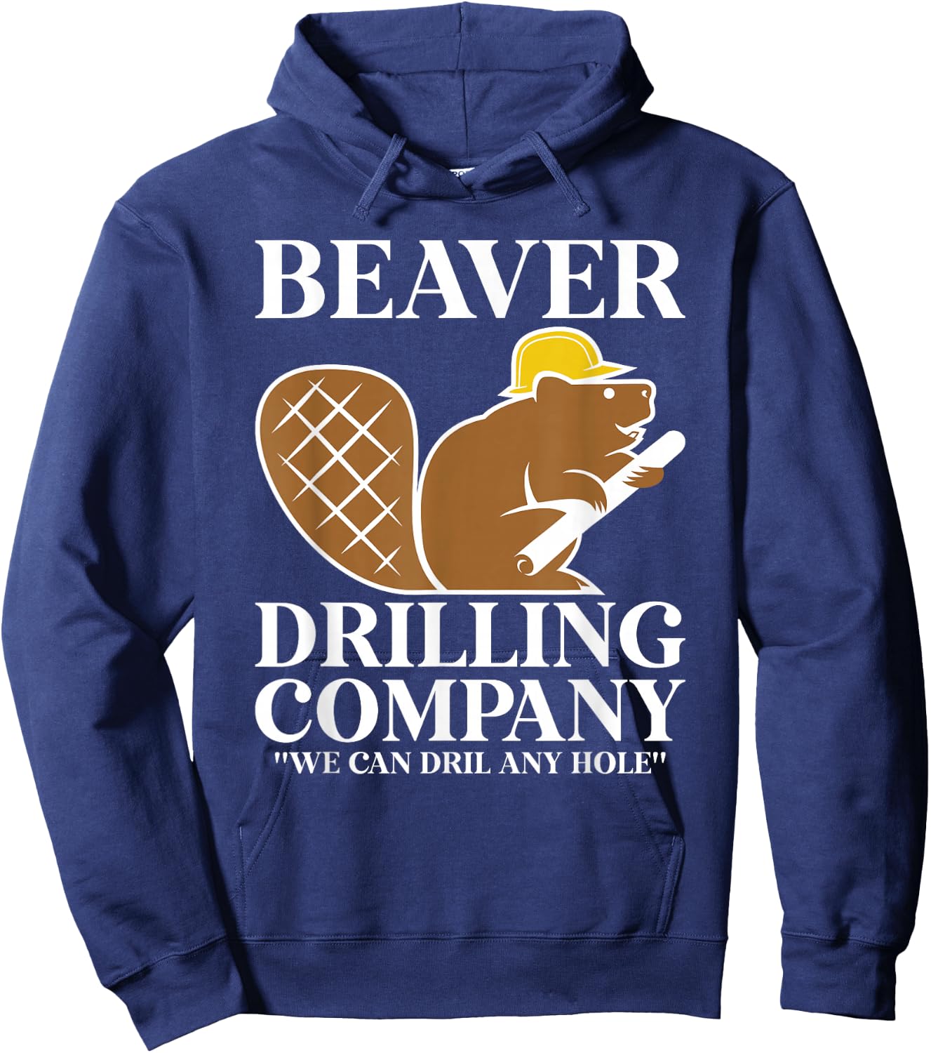 Beaver Fan Beaver Lover Funny Beaver Cute Beaver Hoodie - Hoodie | Navy
