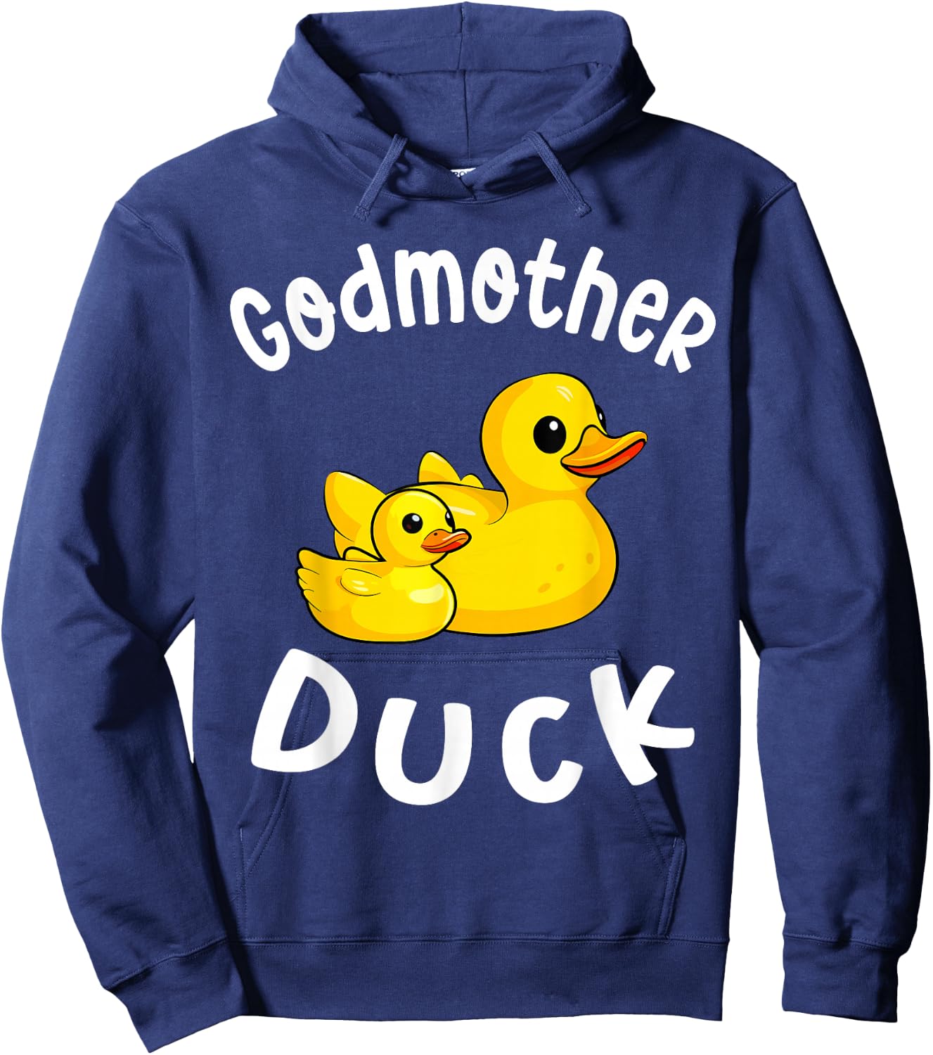 Godmother Duck Birthday Rubber Duck Kids Family Matching Hoodie - Hoodie | Navy