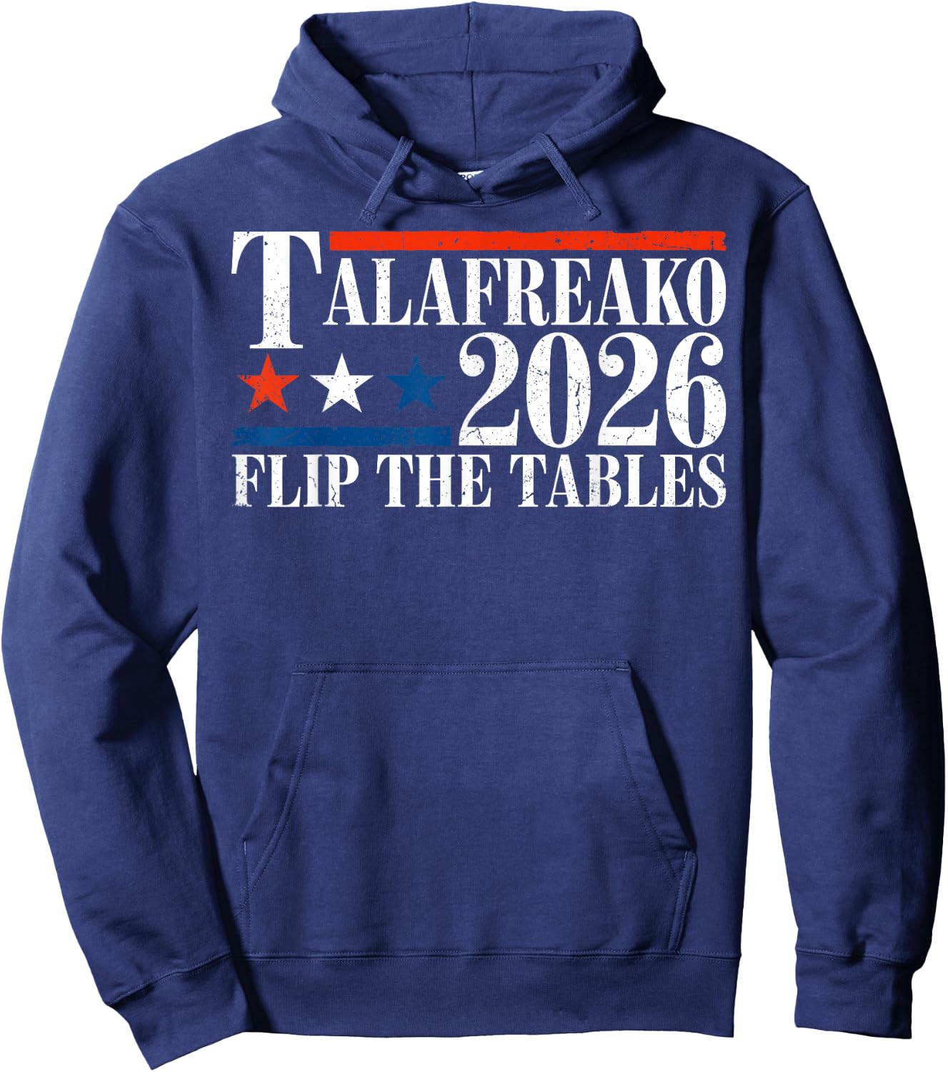 James Talarico 2026 Texas Senate Talafreako Flip The Tables Hoodie - Hoodie | Navy