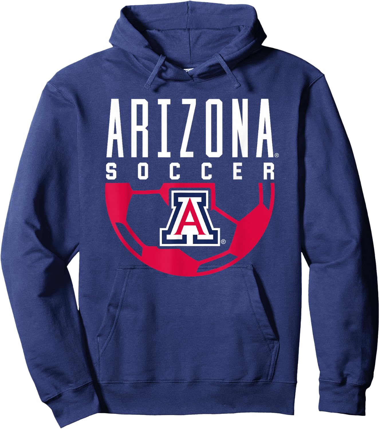University of Arizona Wildcats Soccer Arch Hoodie - Hoodie | Navy