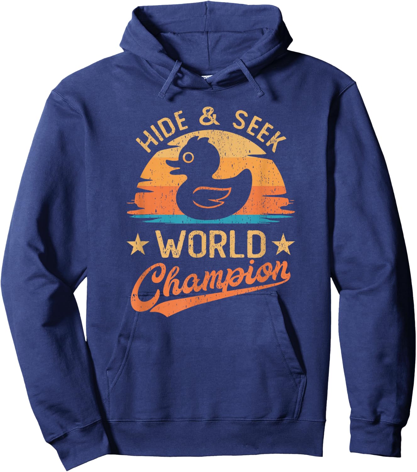 Cruise Duck Hide And Seek Champion Funny Family Cruising Hoodie - Hoodie | Navy