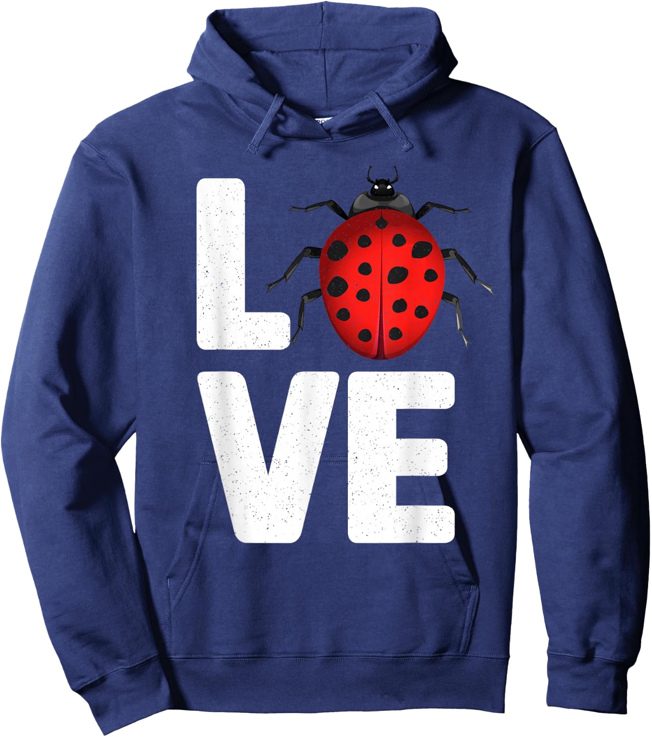 Cute Ladybug Art Women Kids Insect Bug Ladybug Lover Hoodie - Hoodie | Navy