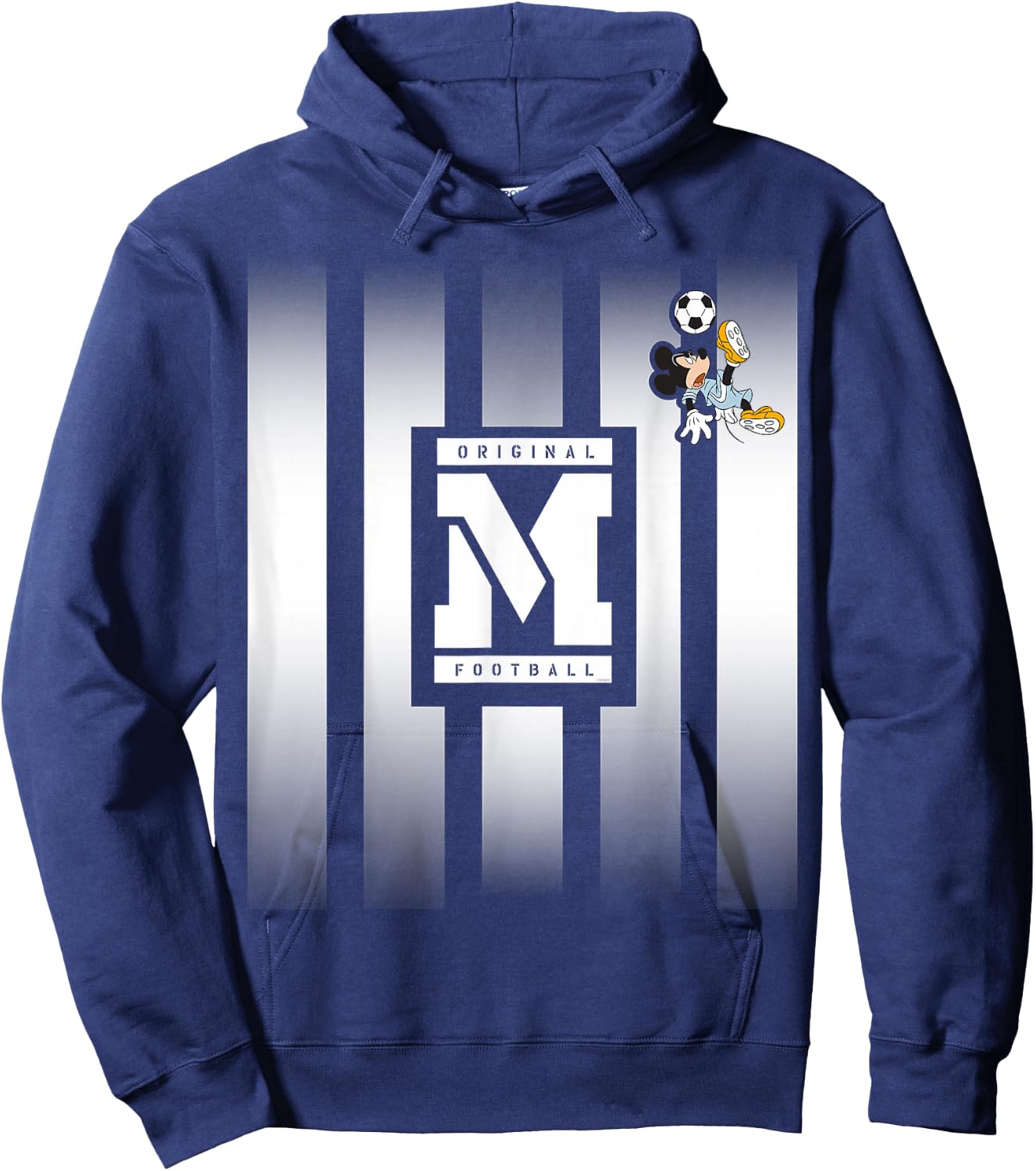 Disney Mickey Mouse Original Football M Soccer Hoodie - Hoodie | Navy
