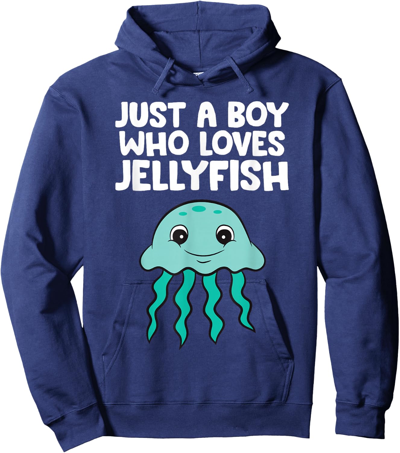 Jellyfish Lover Just A Boy Who Loves Jellyfish Hoodie - Hoodie | Navy