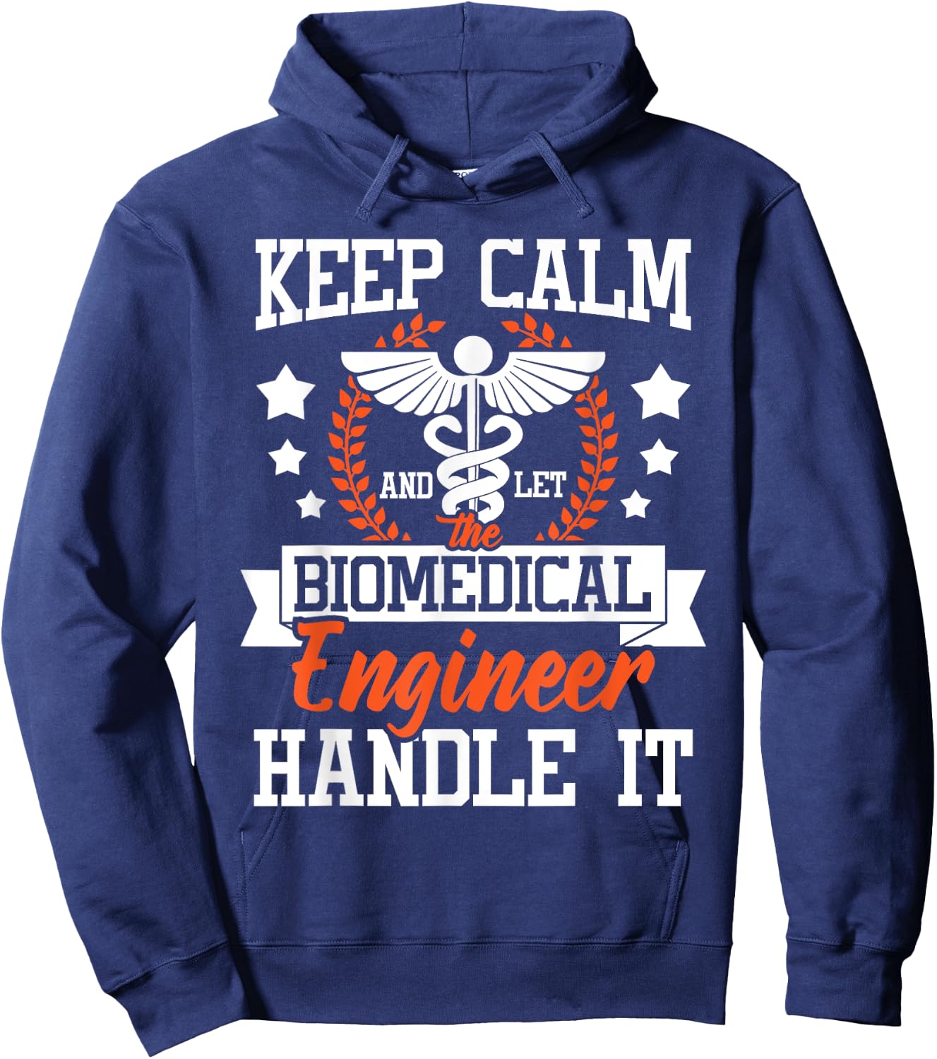 Let The Biomedical Engineer Handle It - Bioengineer Biomed Hoodie - Hoodie | Navy