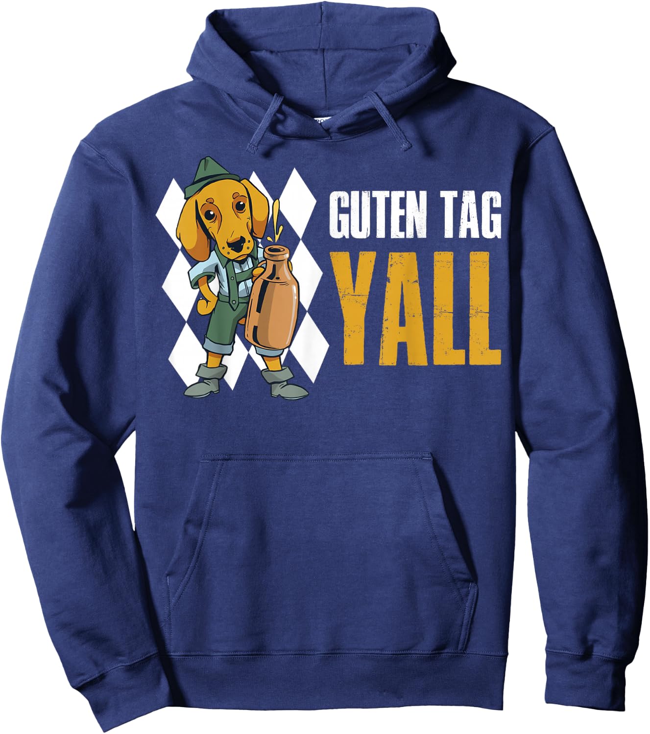 Guten Tag Yall Hoodie - Hoodie | Navy