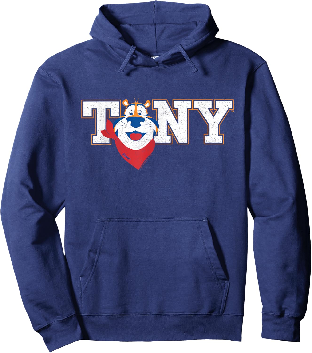 Kellogg's Frosties Tony Tiger Sports Black Adult S, Black, S Hoodie - Hoodie | Navy