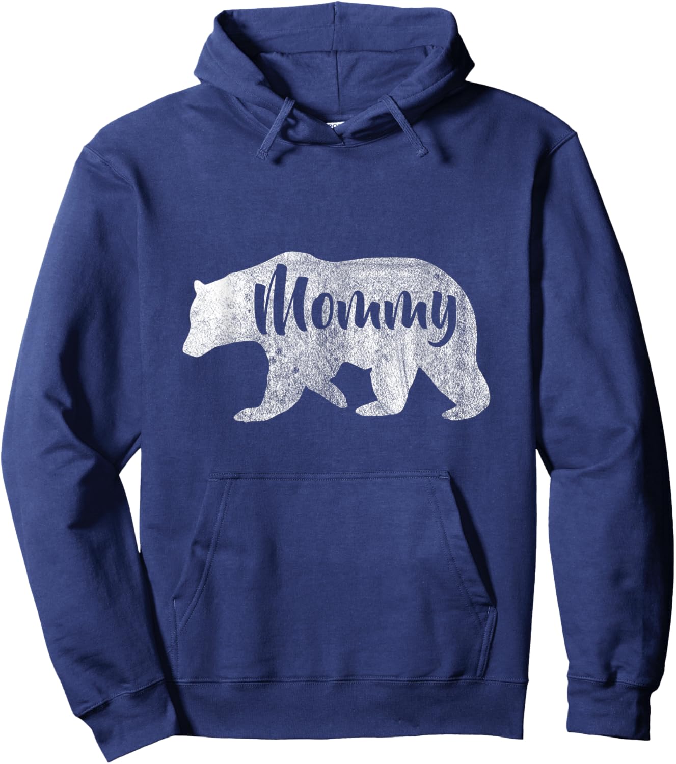 Woman's Mommy Bear Awesome Camping Hoodie - Hoodie | Navy