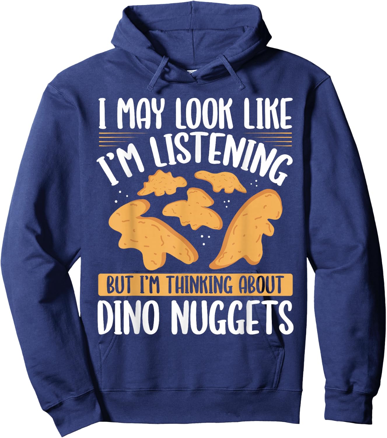 Dino Nugget Pillow Pillow Set Dino Nuggets Dino Nugget Lover Hoodie - Hoodie | Navy