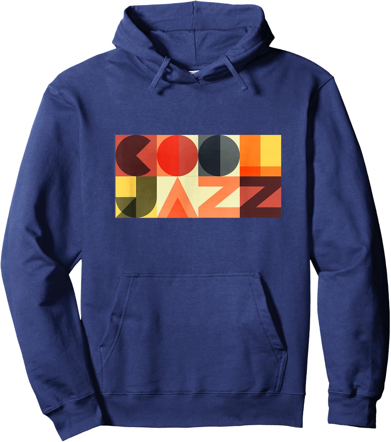 Retro Cool Jazz 90s Jazz , black Hoodie - Hoodie | Navy