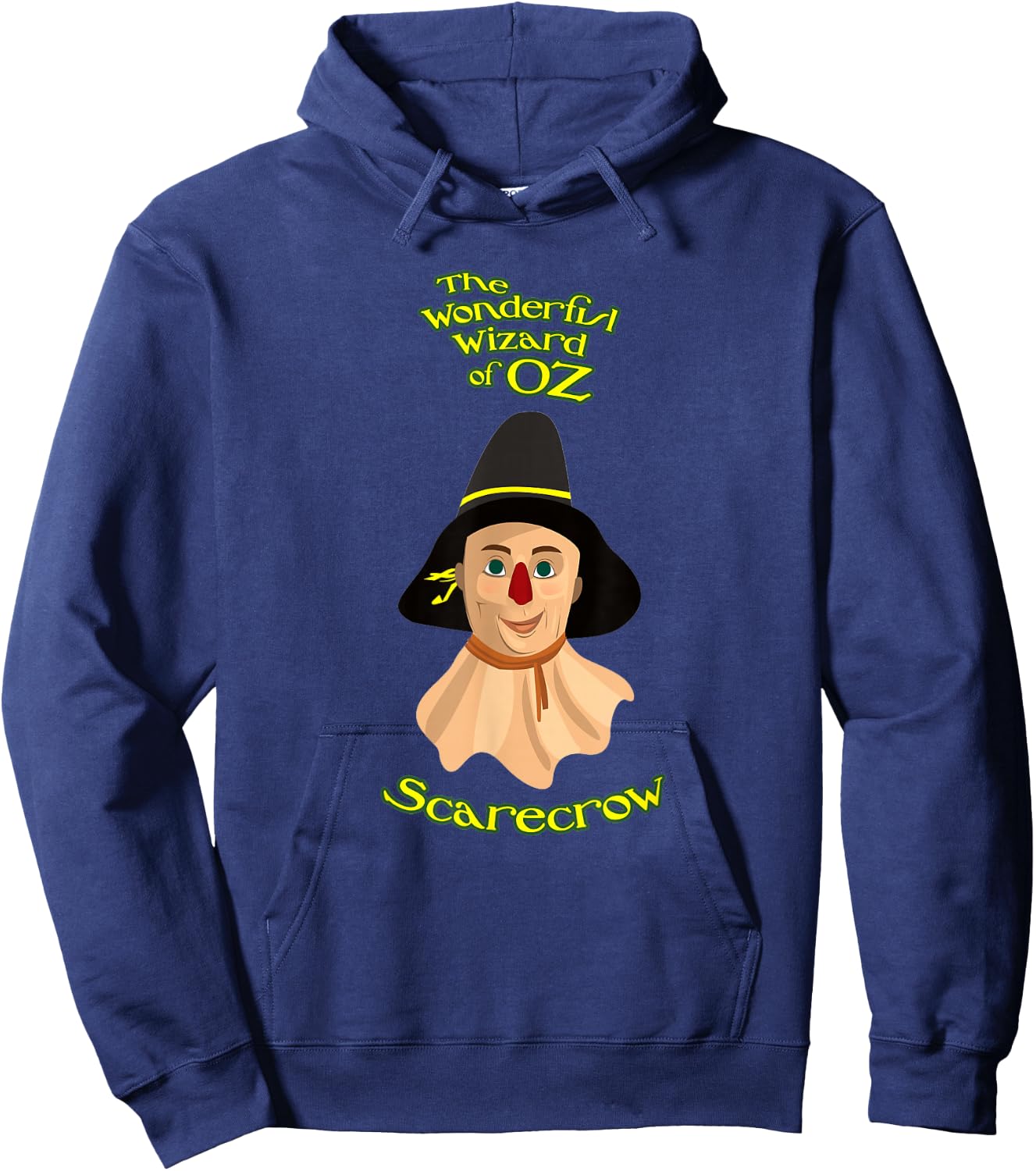 Scarecrow the wonderful wizard of oz book, original design Hoodie - Hoodie | Navy