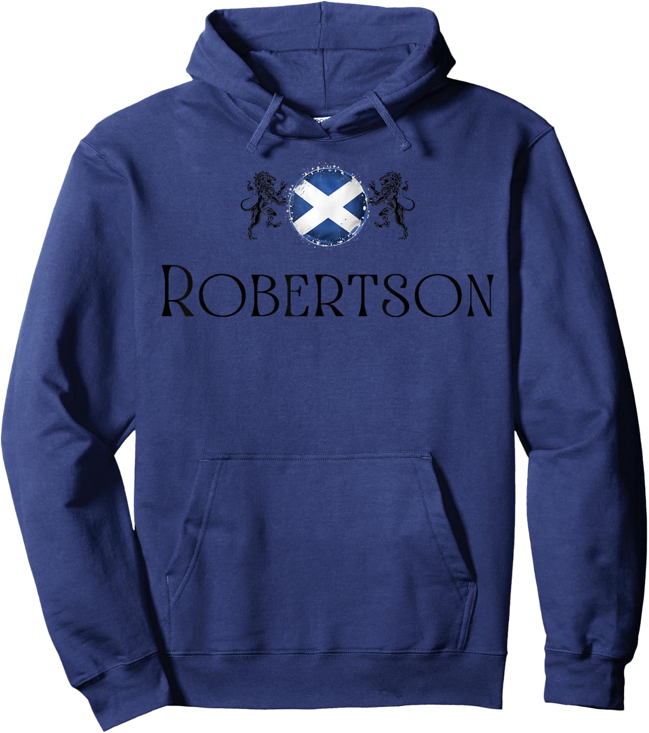 Robertson Clan Scottish Family Name Scotland Heraldry Hoodie - Hoodie | Navy