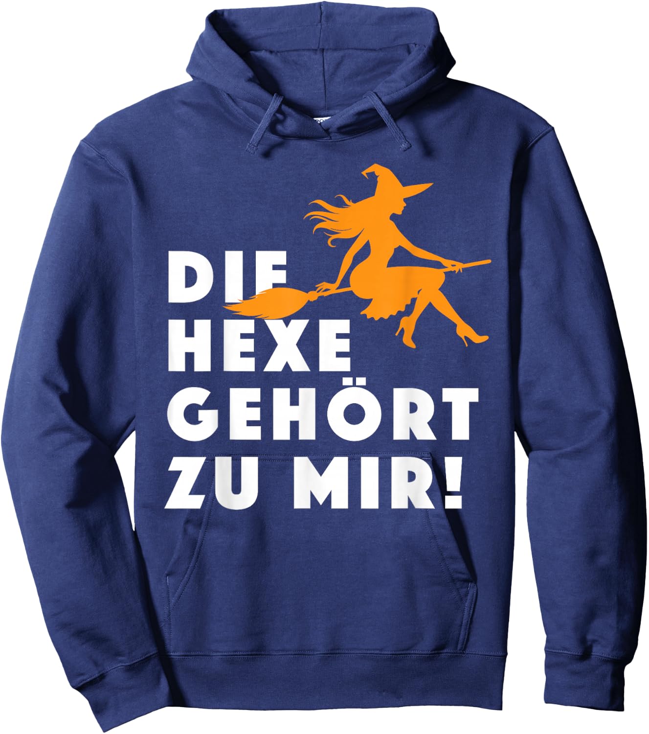 The Witch Belongs to Me! Funny Witches Halloween Costume , black Hoodie - Hoodie | Navy