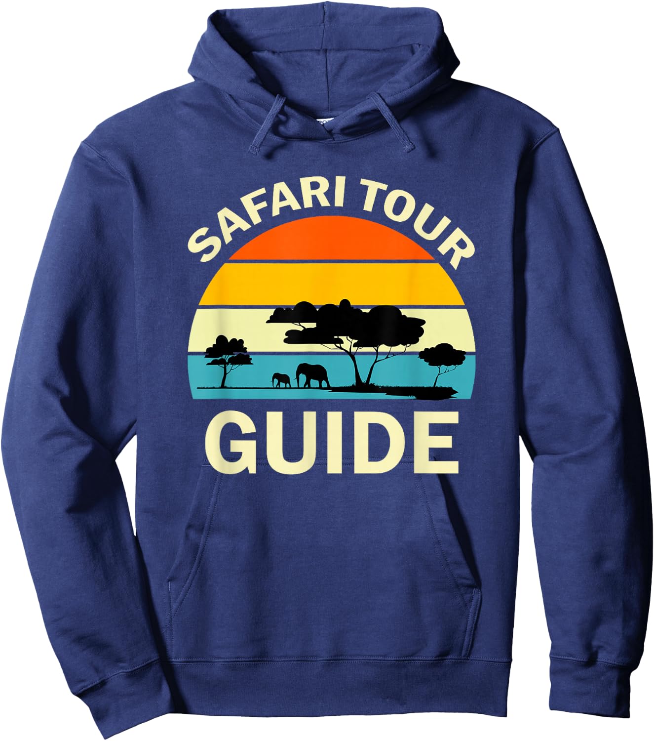 Safari Tour Guide Hoodie - Hoodie | Navy