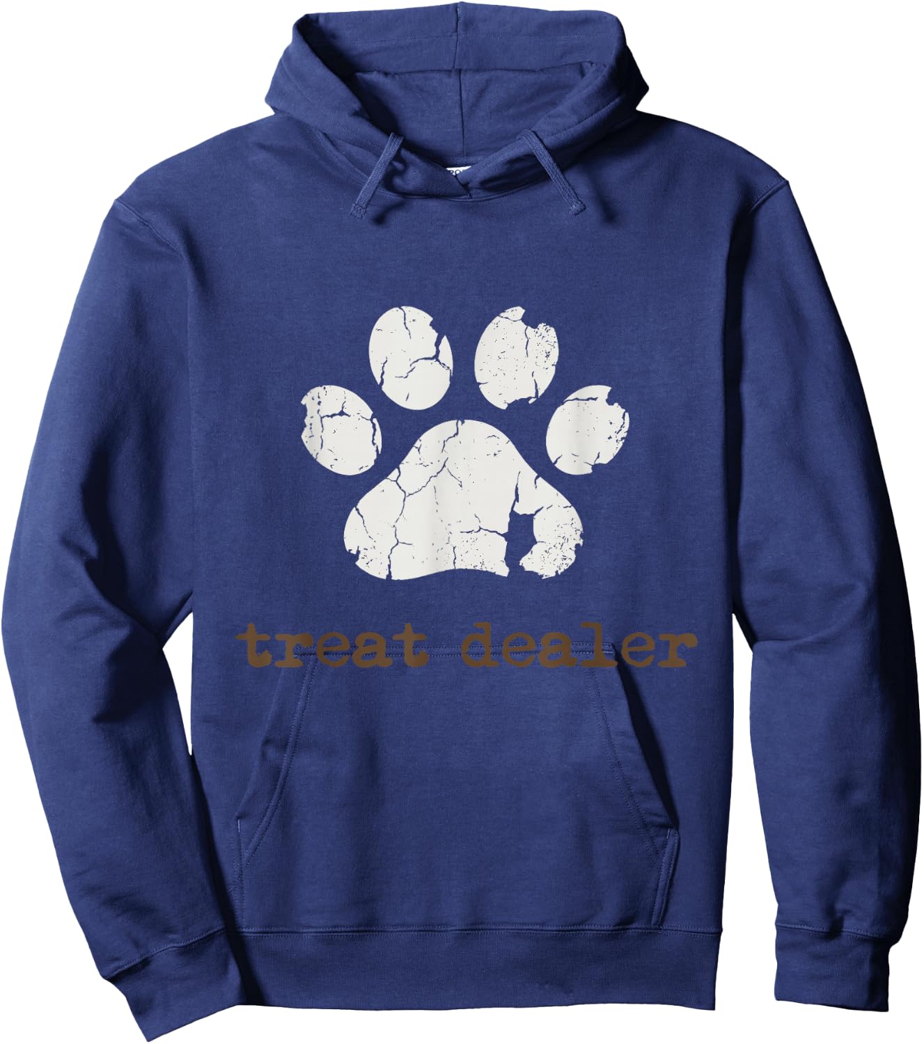 Treat Dealer | Funny Dog Lover Dog Mom Dad Hoodie - Hoodie | Navy