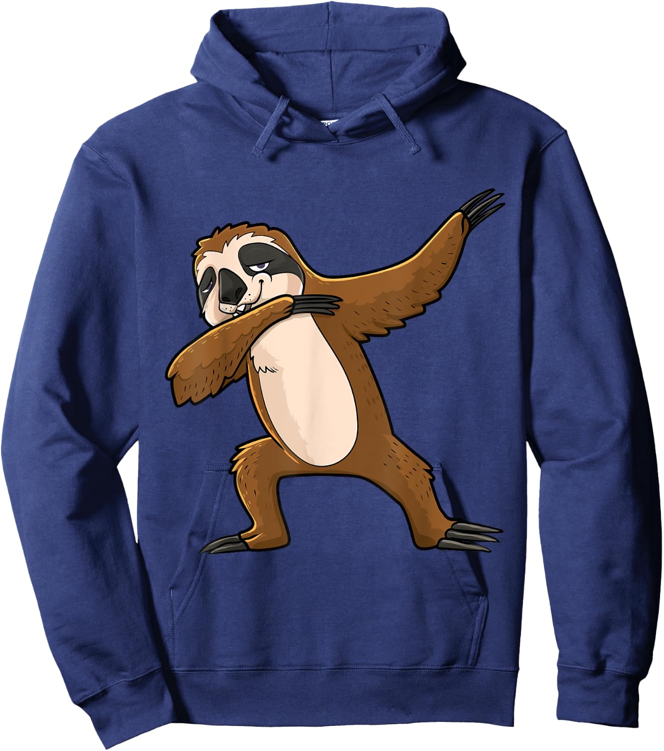 Dabbing Sloth Lazy Animal Lover Men Women Kids Hoodie - Hoodie | Navy