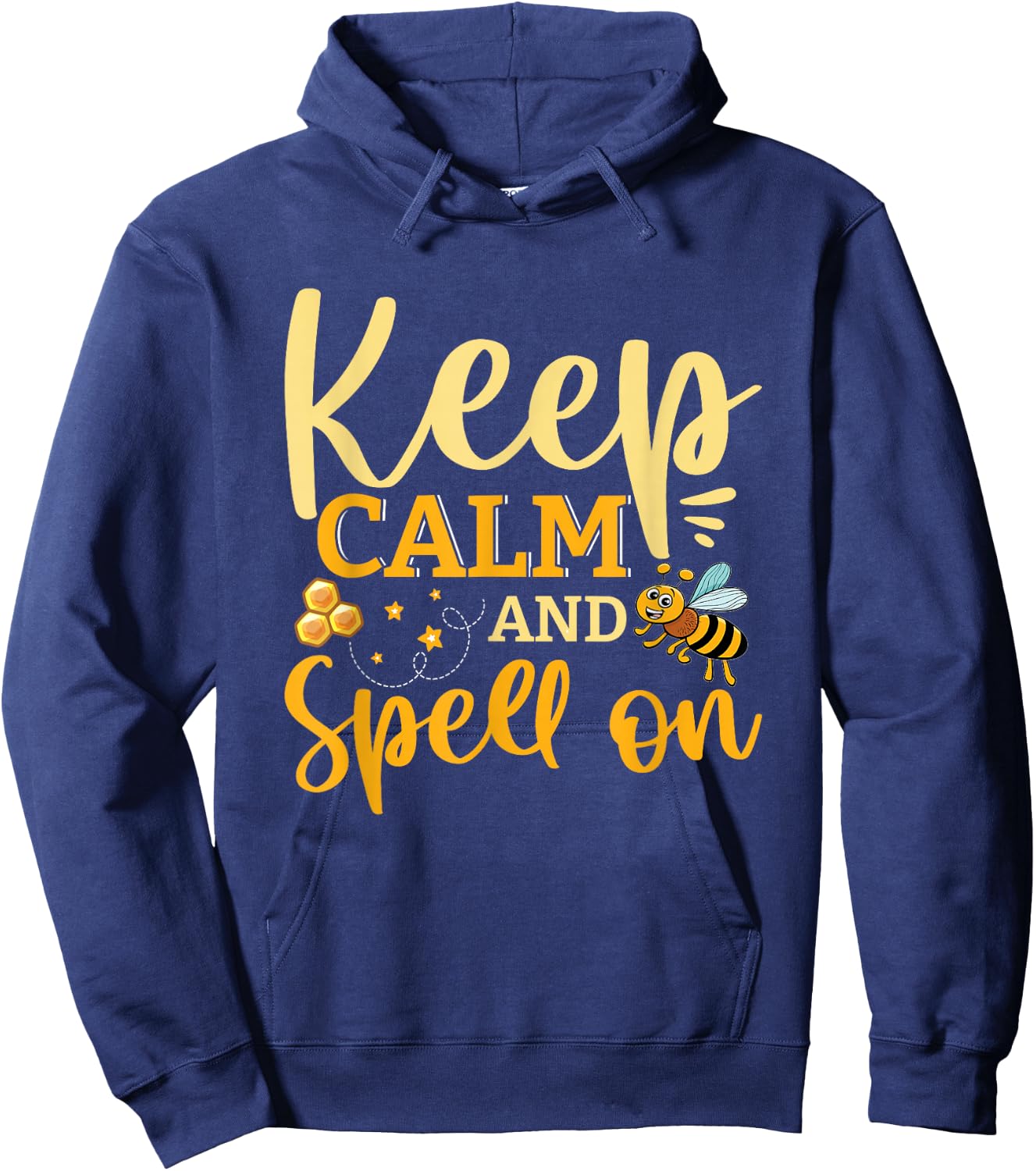 Spelling Champ School Competition Word Speller Spelling Bee Hoodie - Hoodie | Navy