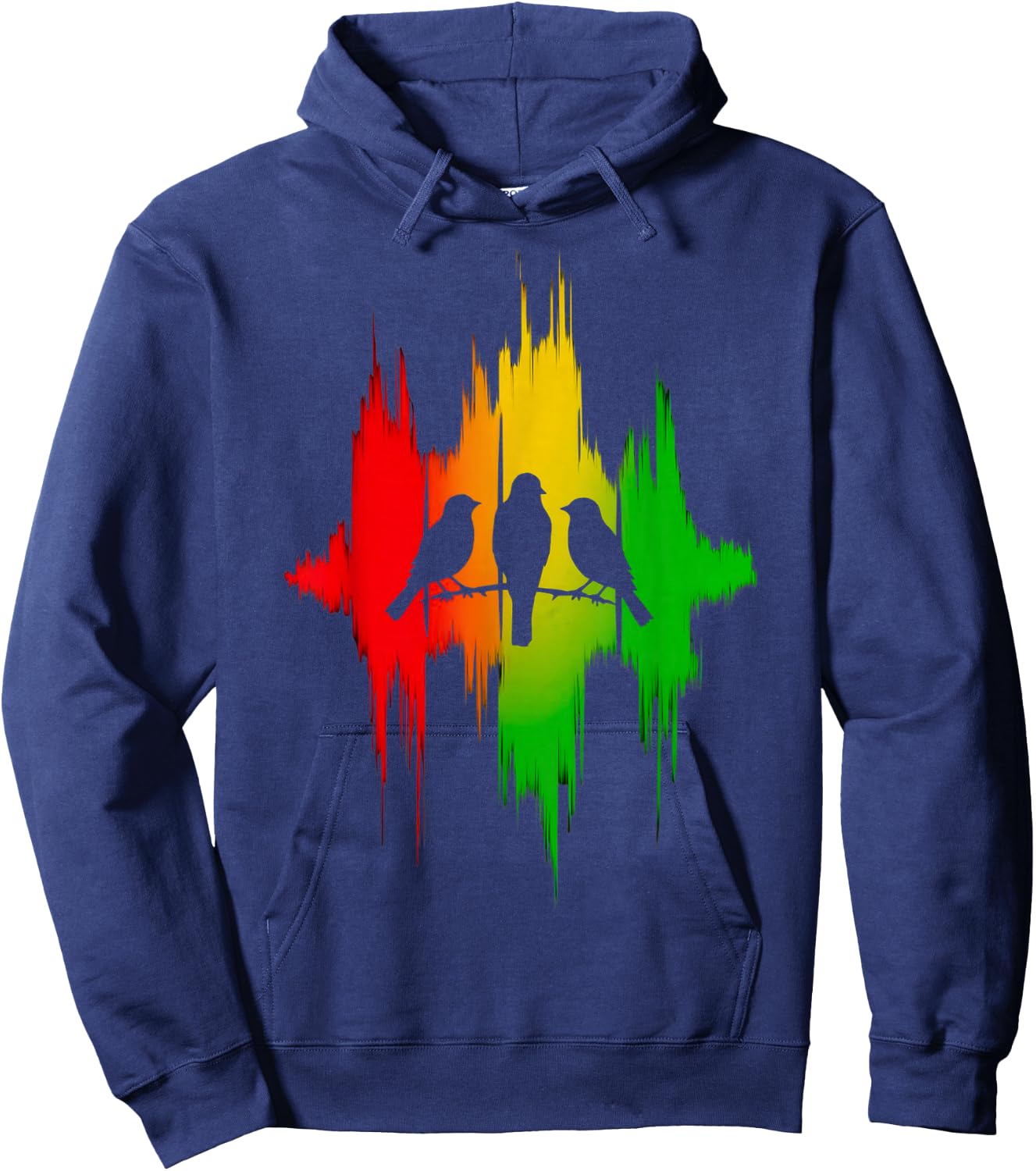 Rasta Reggae Music Vibes Good Rastafari Pride Jamaika Jah Hoodie - Hoodie | Navy