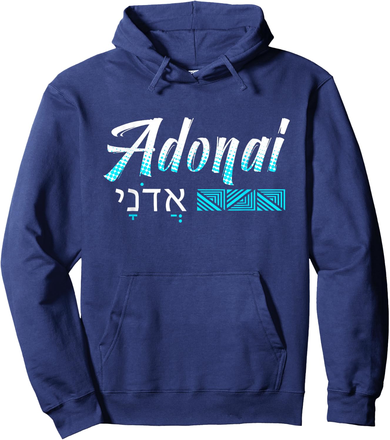 Adonai Our Lord Hoodie - Hoodie | Navy