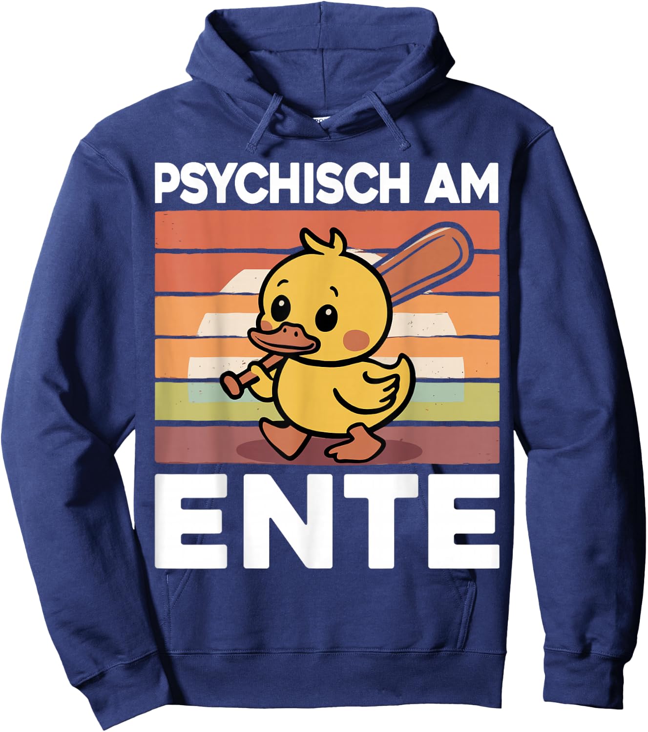 Psychisch Am Ente Funny Hoodie - Hoodie | Navy