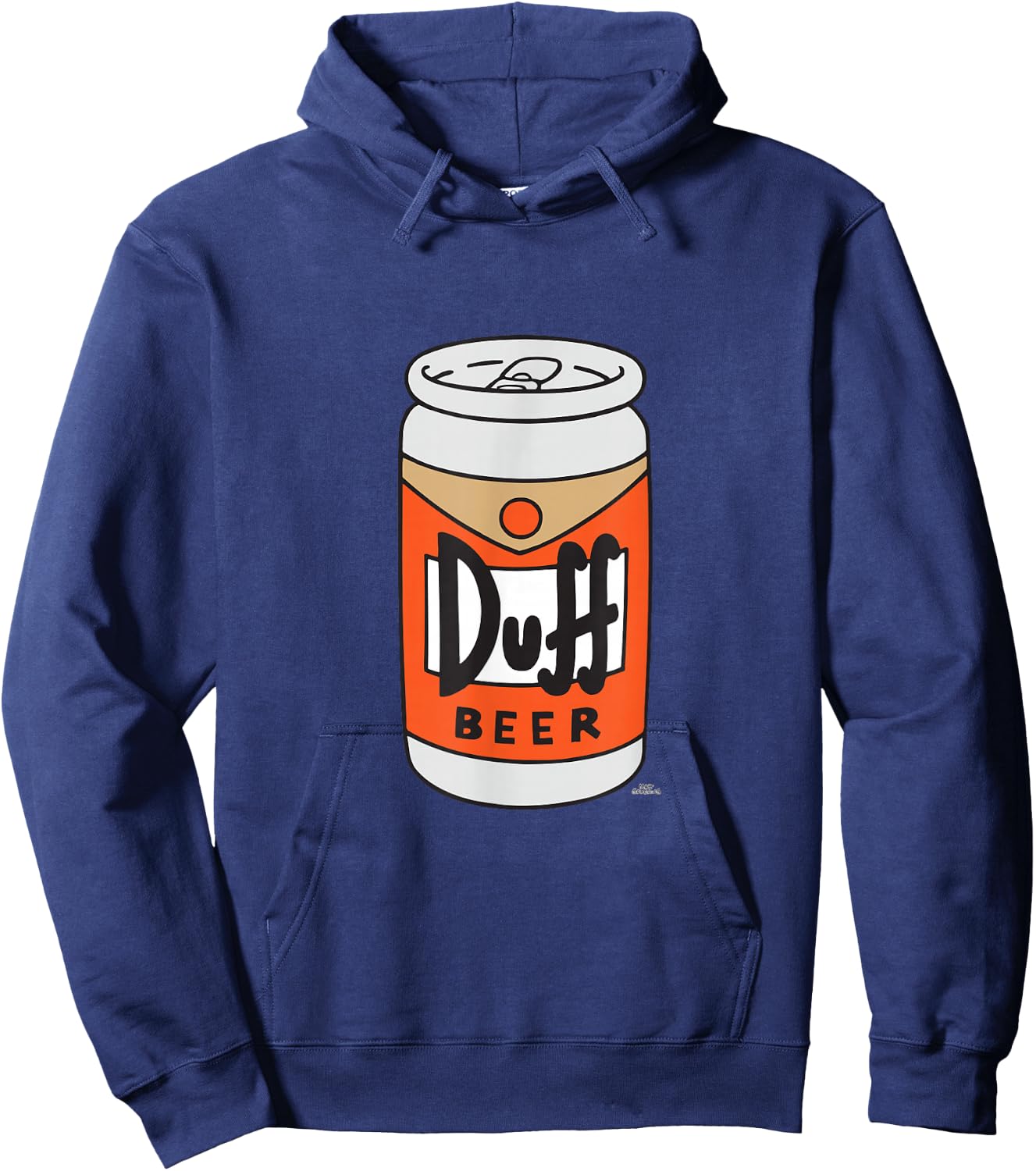 The Simpsons Duff Beer Hoodie - Hoodie | Navy