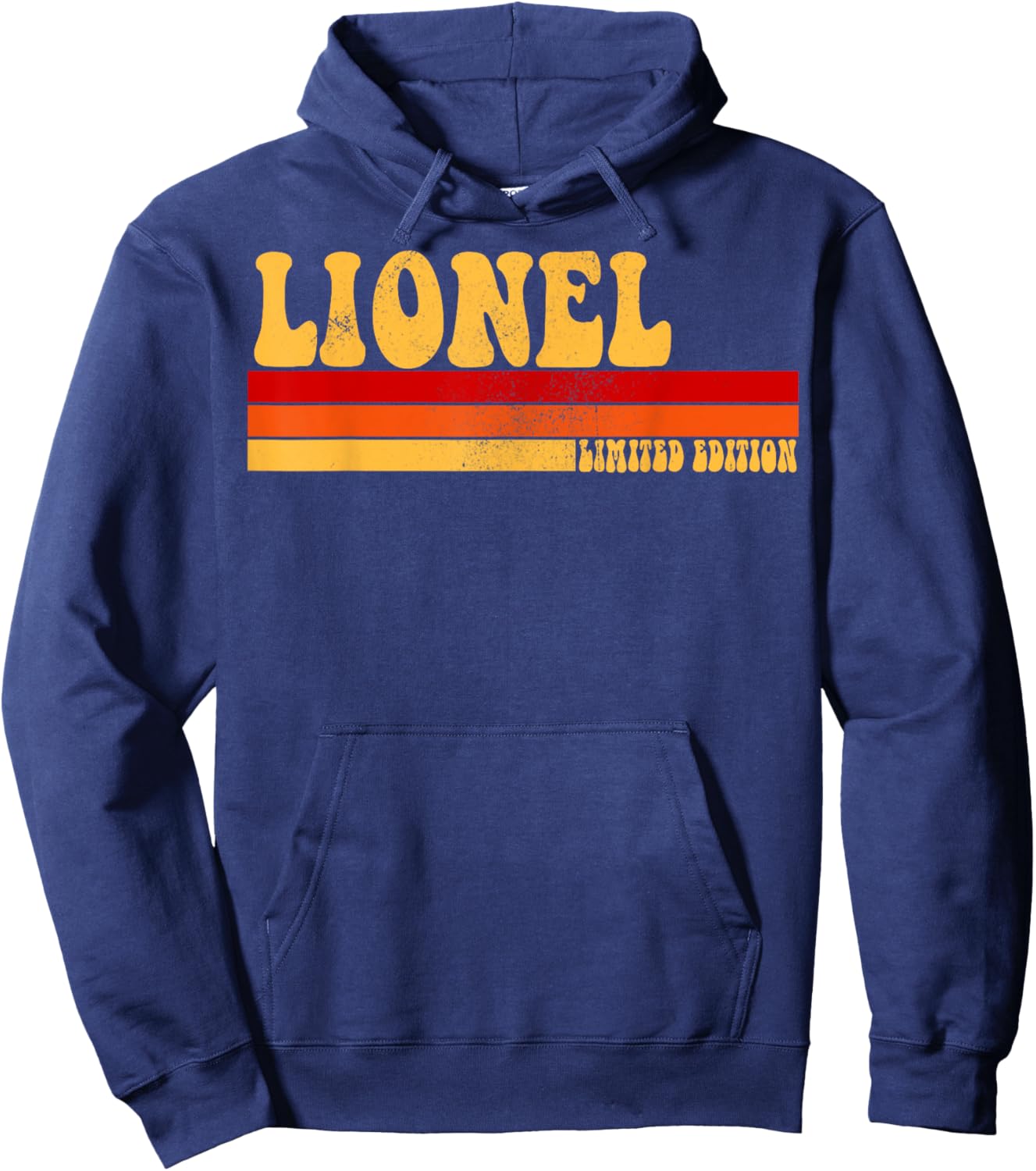 LIONEL Name Personalized Idea Men Retro Vintage LIONEL Hoodie - Hoodie | Navy