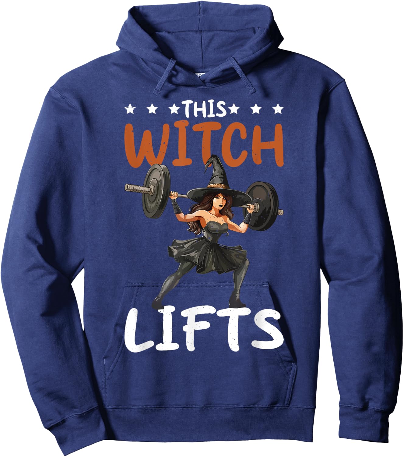 This Witch Lifts Hoodie - Hoodie | Navy