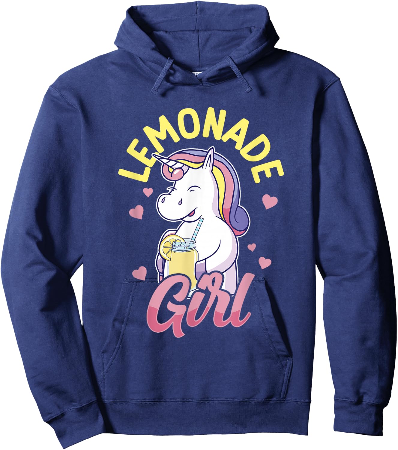Lemonade Girl Lemonade Stand Boss Hoodie - Hoodie | Navy