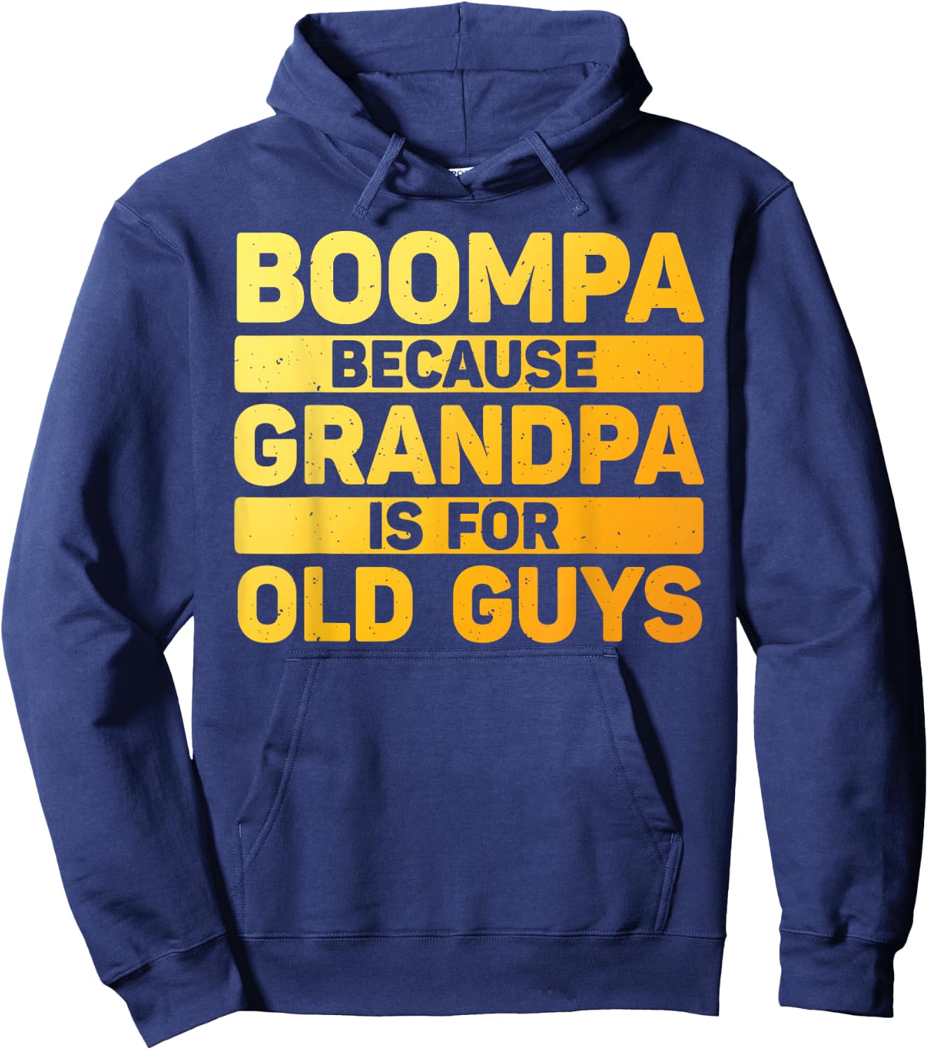 Boompa Design For Grandpa From Grandkids Father's Day Boompa Hoodie - Hoodie | Navy