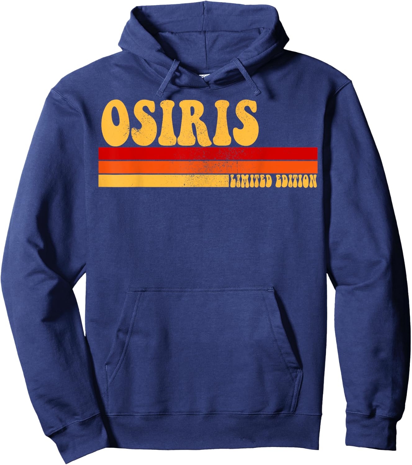 OSIRIS Name Personalized Idea Men Retro Vintage OSIRIS Hoodie - Hoodie | Navy