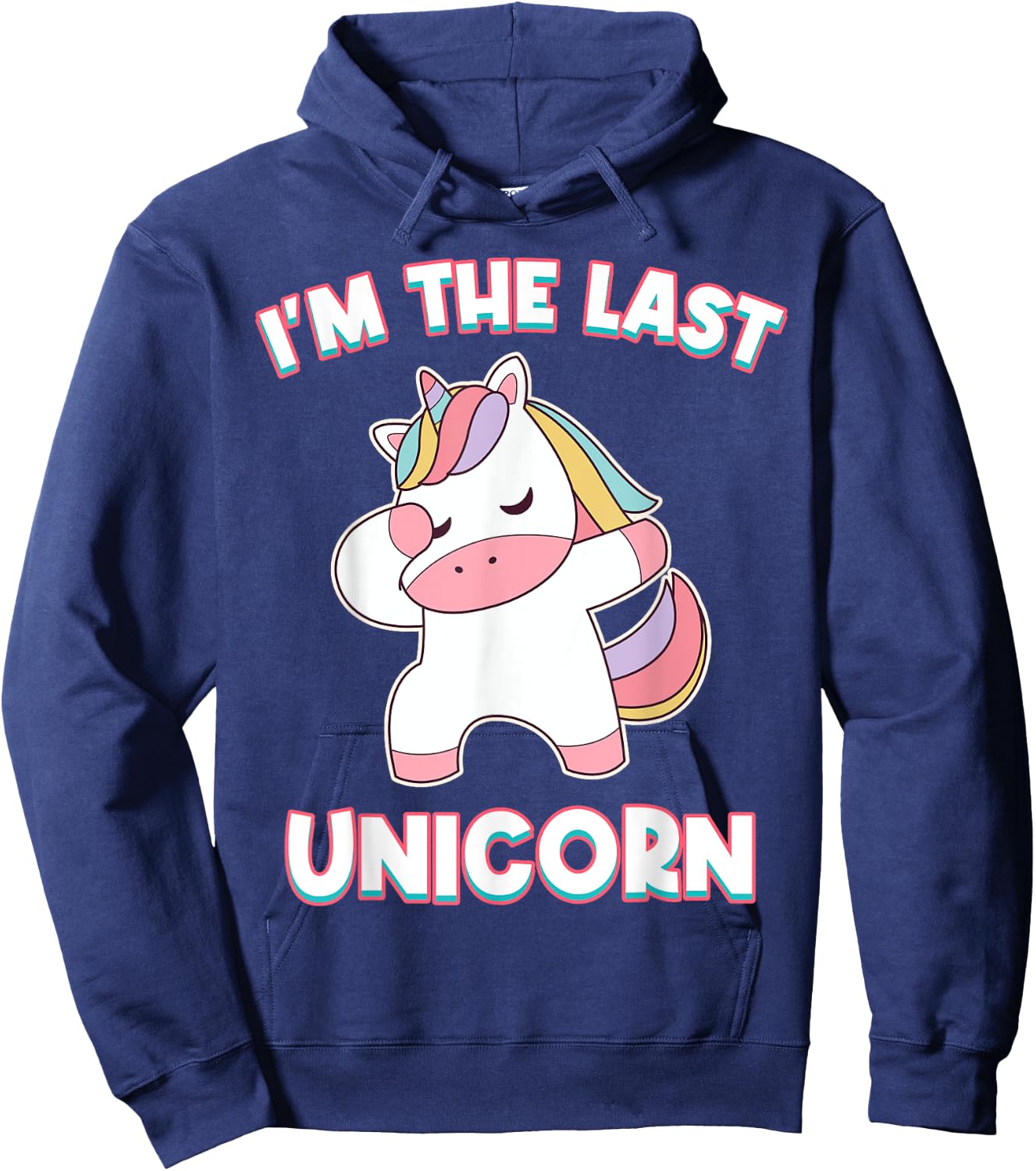 I'm The Last Unicorn Anime Hoodie - Hoodie | Navy