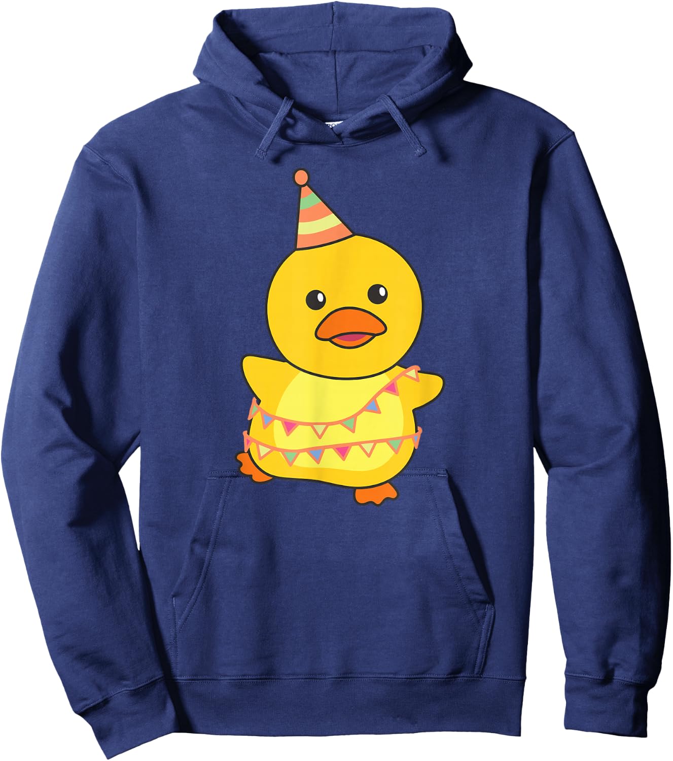 Birthday Duck for Children, Birthday Duck Hoodie - Hoodie | Navy