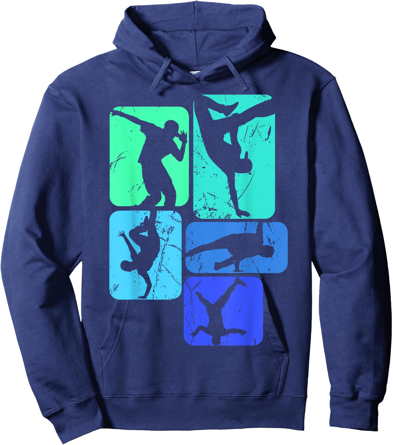 Breakdance Breakdancer Breakdancing Children's Boys Men's Hoodie - Hoodie | Navy