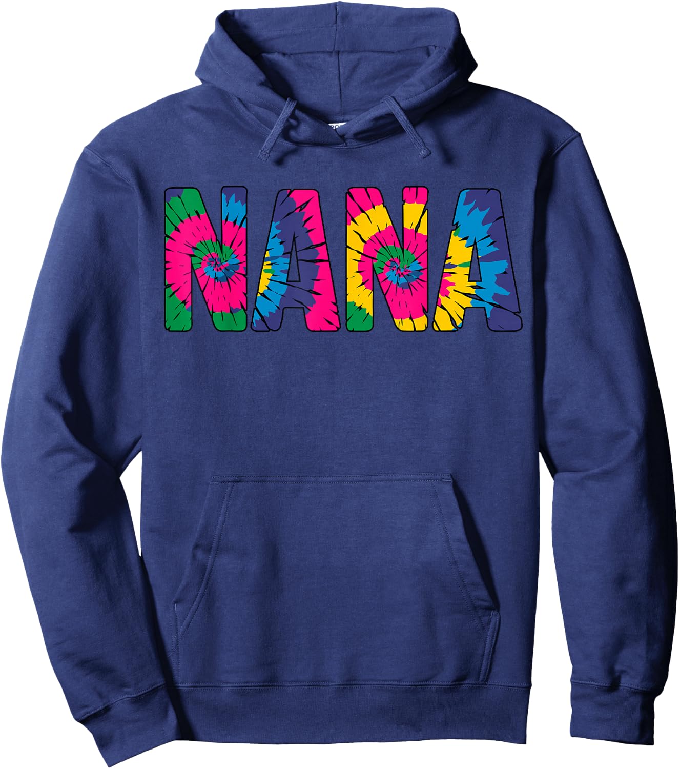 Tie-Dye Nana Hoodie - Hoodie | Navy