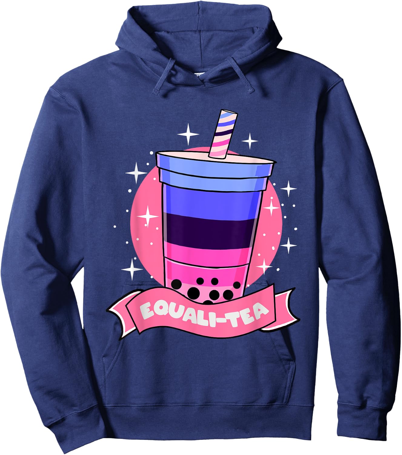 Omnisexual Equalitea Omnisexual Pride Hoodie - Hoodie | Navy