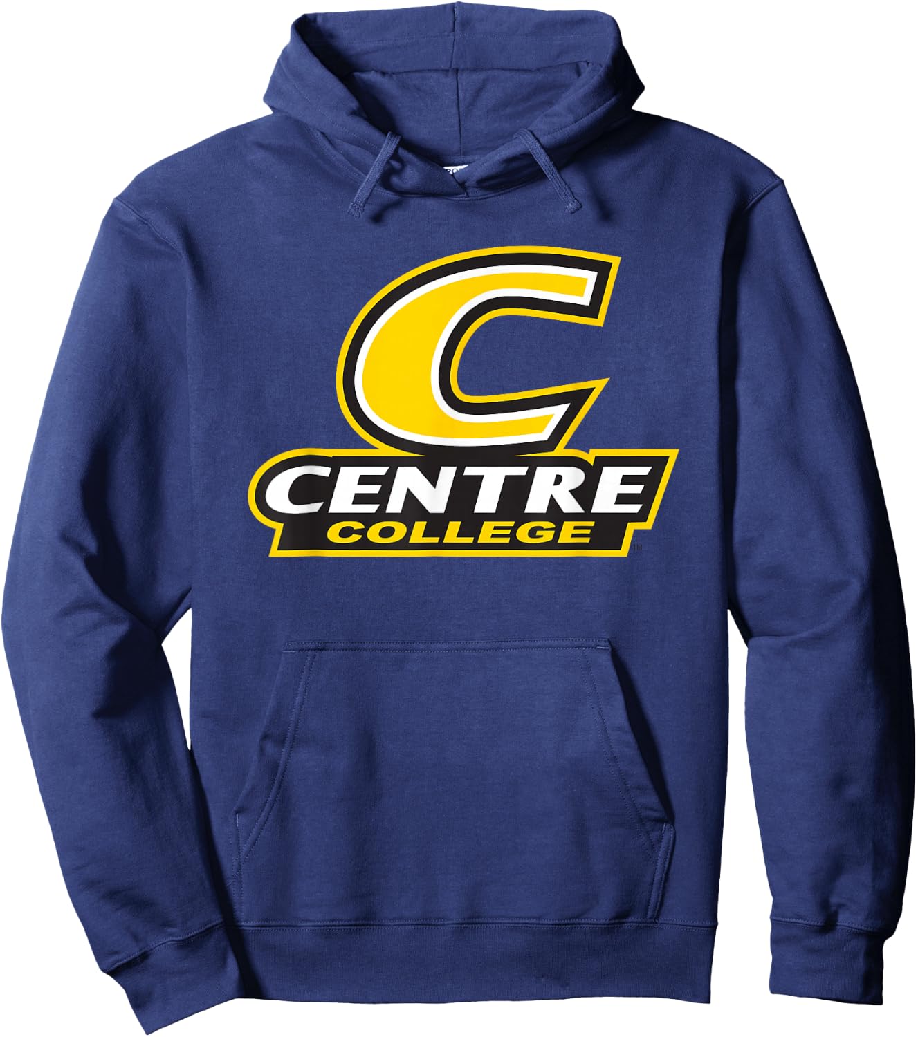 Centre College Colonels Stacked C Logo Hoodie - Hoodie | Navy