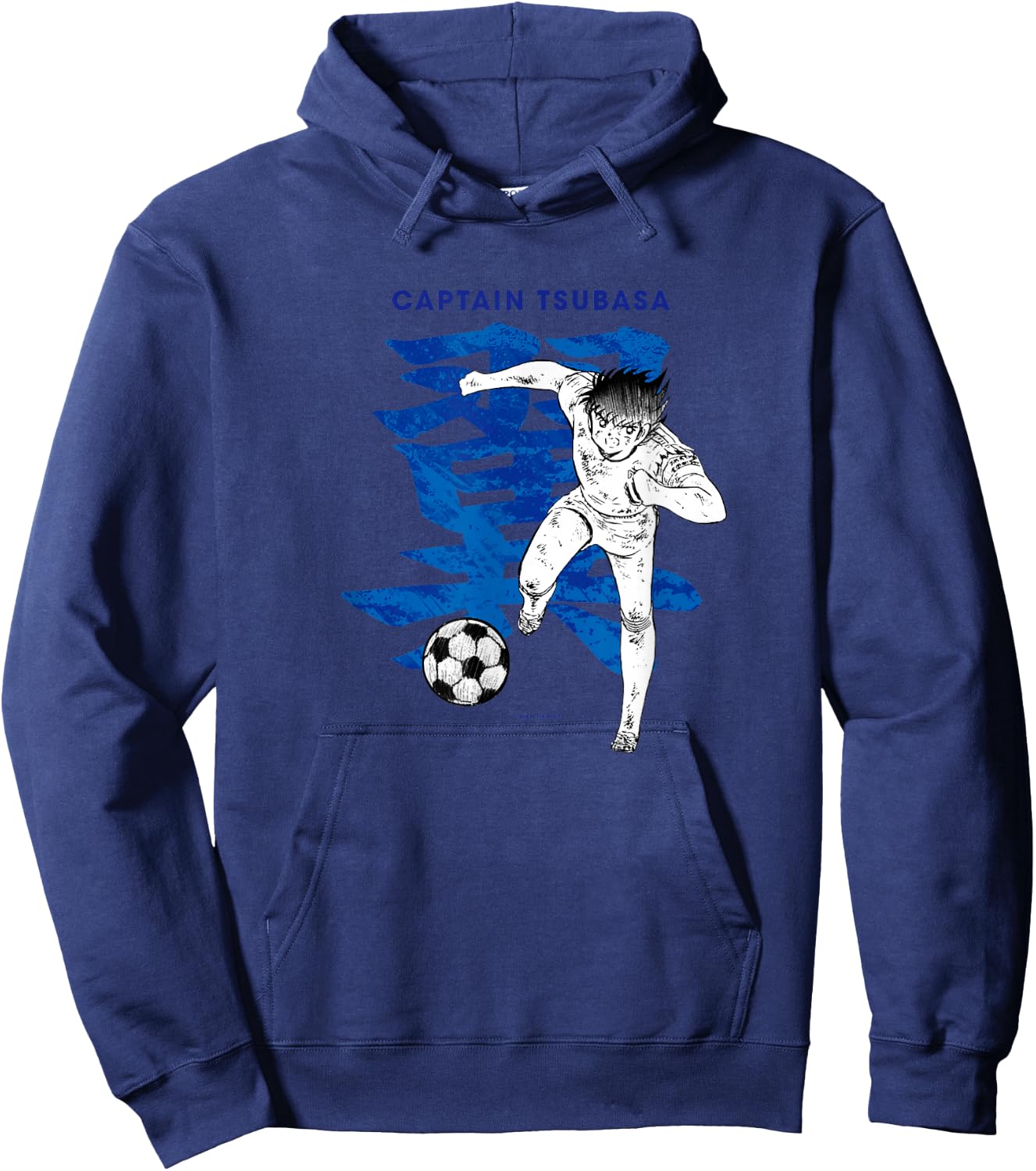 Captain TSUBASA Tsubasa Ozora2 (boot) (C)Yoichi Takahashi Hoodie - Hoodie | Navy