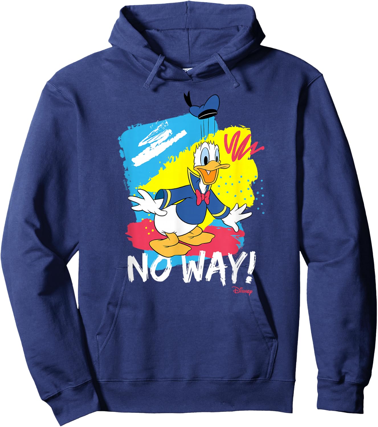 Donald Duck - No Way Donald Hoodie - Hoodie | Navy