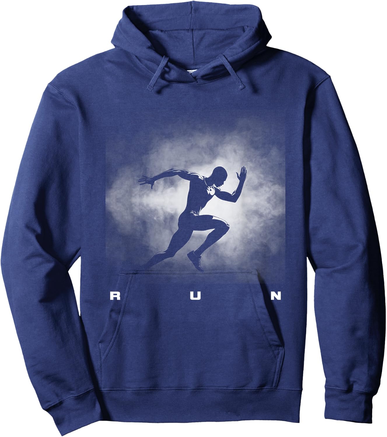 Run Runner Running Track and Field Hoodie - Hoodie | Navy