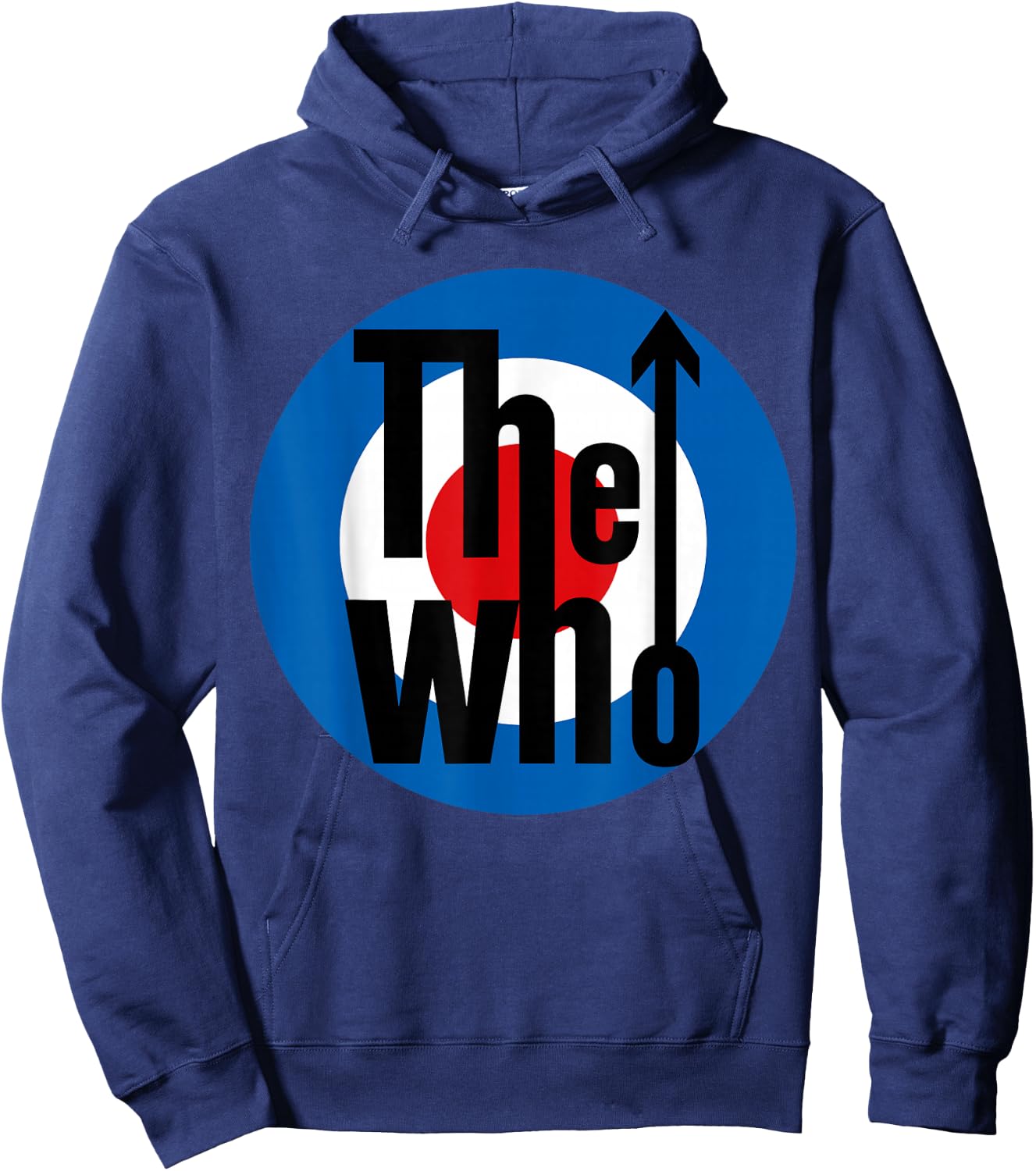 The Who Official Classic Target Logo , black Hoodie - Hoodie | Navy