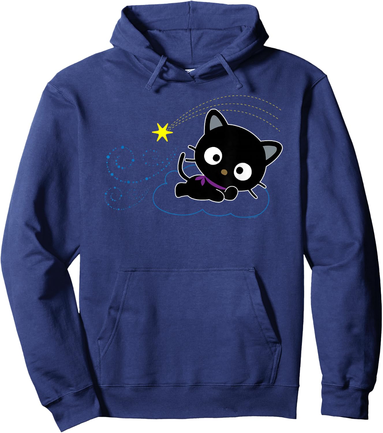 Chococat Shooting Star Hoodie - Hoodie | Navy